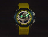 Nitron Circuit Blue IP / Stainless Steel