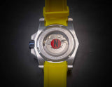Nitron Circuit Blue IP / Stainless Steel
